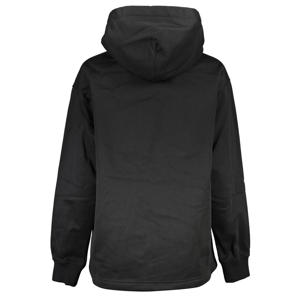 Elegant Long Sleeve Fleece Hooded Sweatshirt