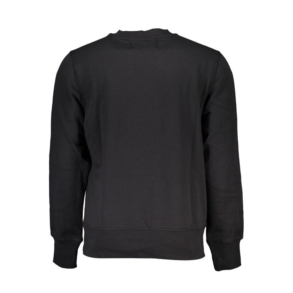 Sleek Long Sleeve Fleece Crew Neck Sweatshirt