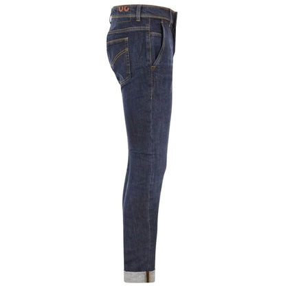 Sleek Skinny Fit Dark Blue Jeans