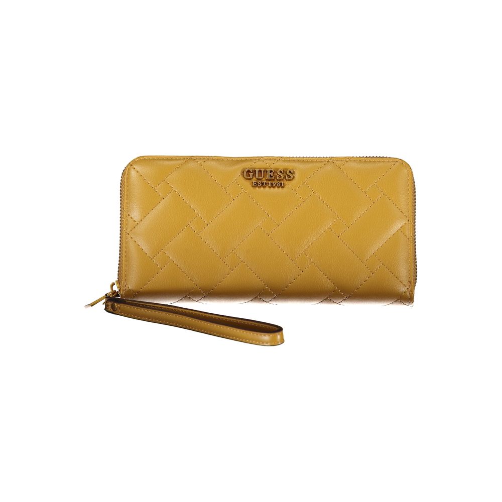 Elegant Yellow Guess Wallet