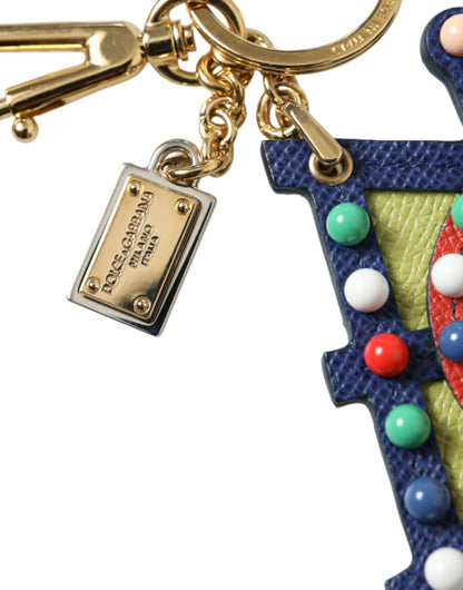 Multicolor Cellulose Designer Keychain