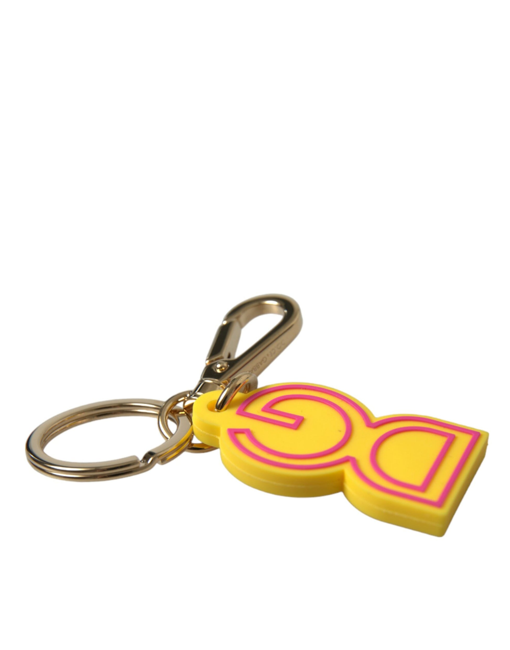 Chic Yellow Gold Keychain Charm