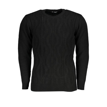 Black Fabric Sweater