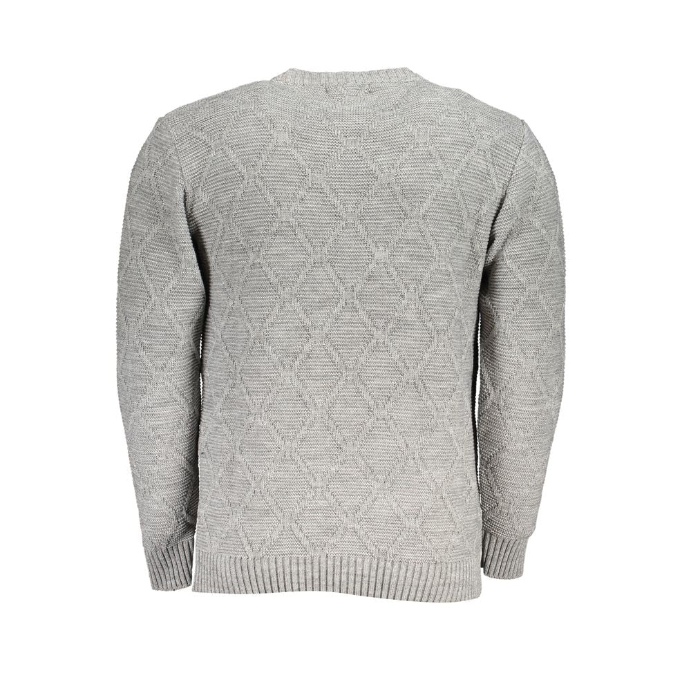 Gray Fabric Sweater