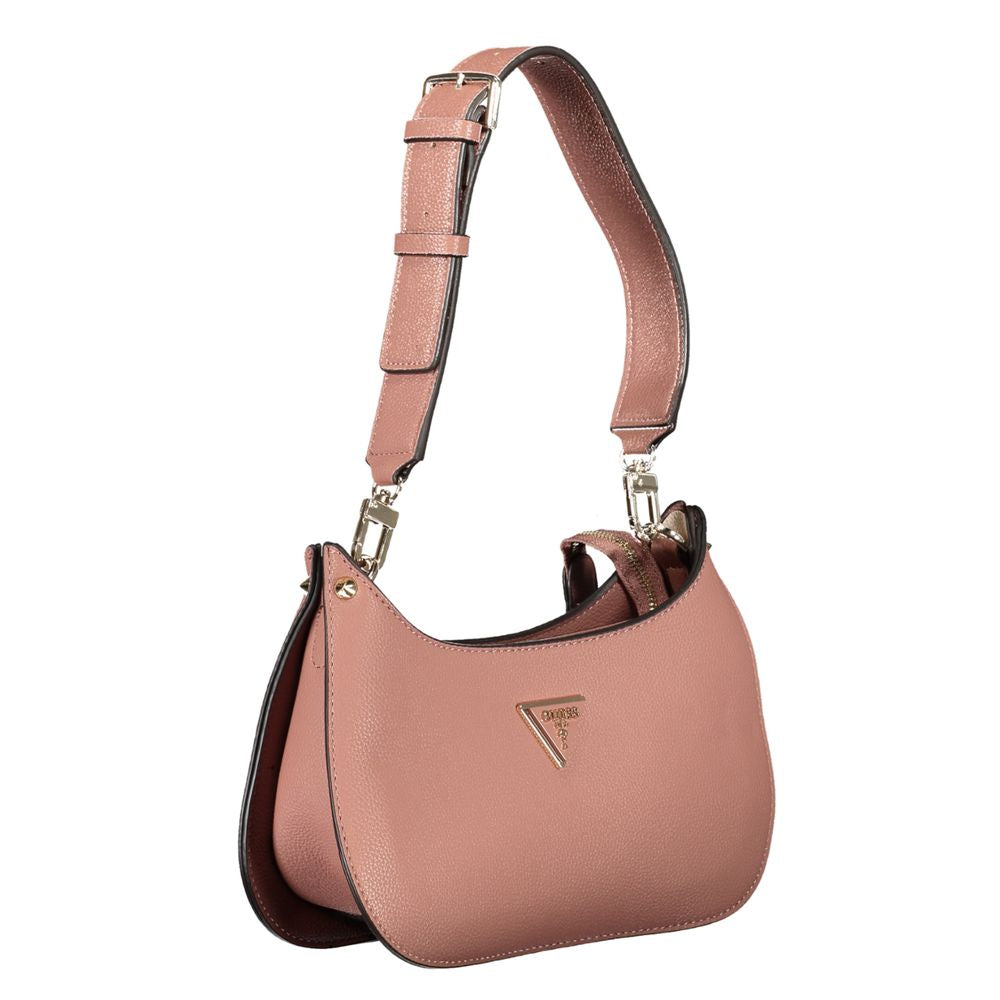 Pink Polyethylene Handbag