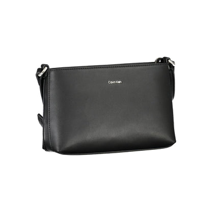 Black Polyester Handbag