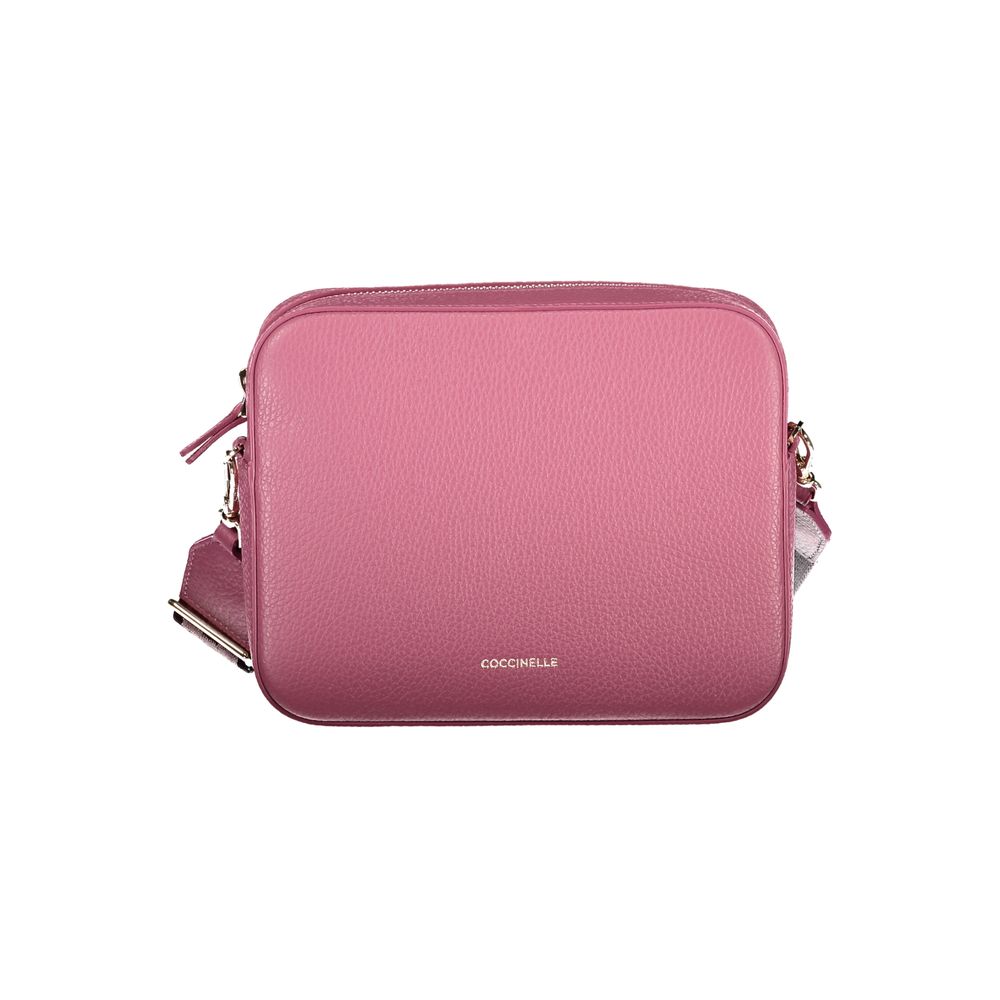 Pink Leather Handbag