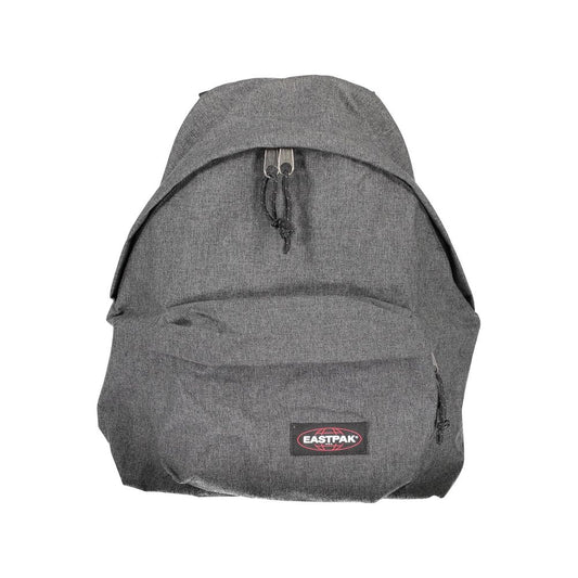 Gray Polyester Backpack