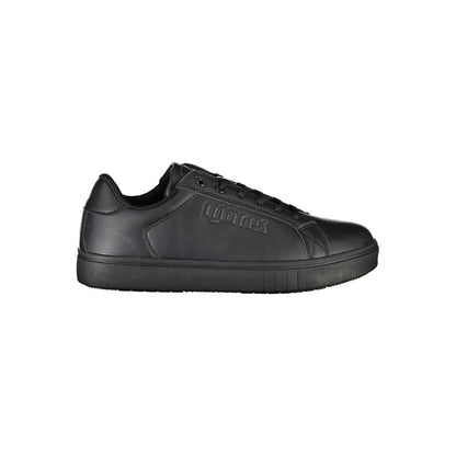 Black Polyester Sneaker