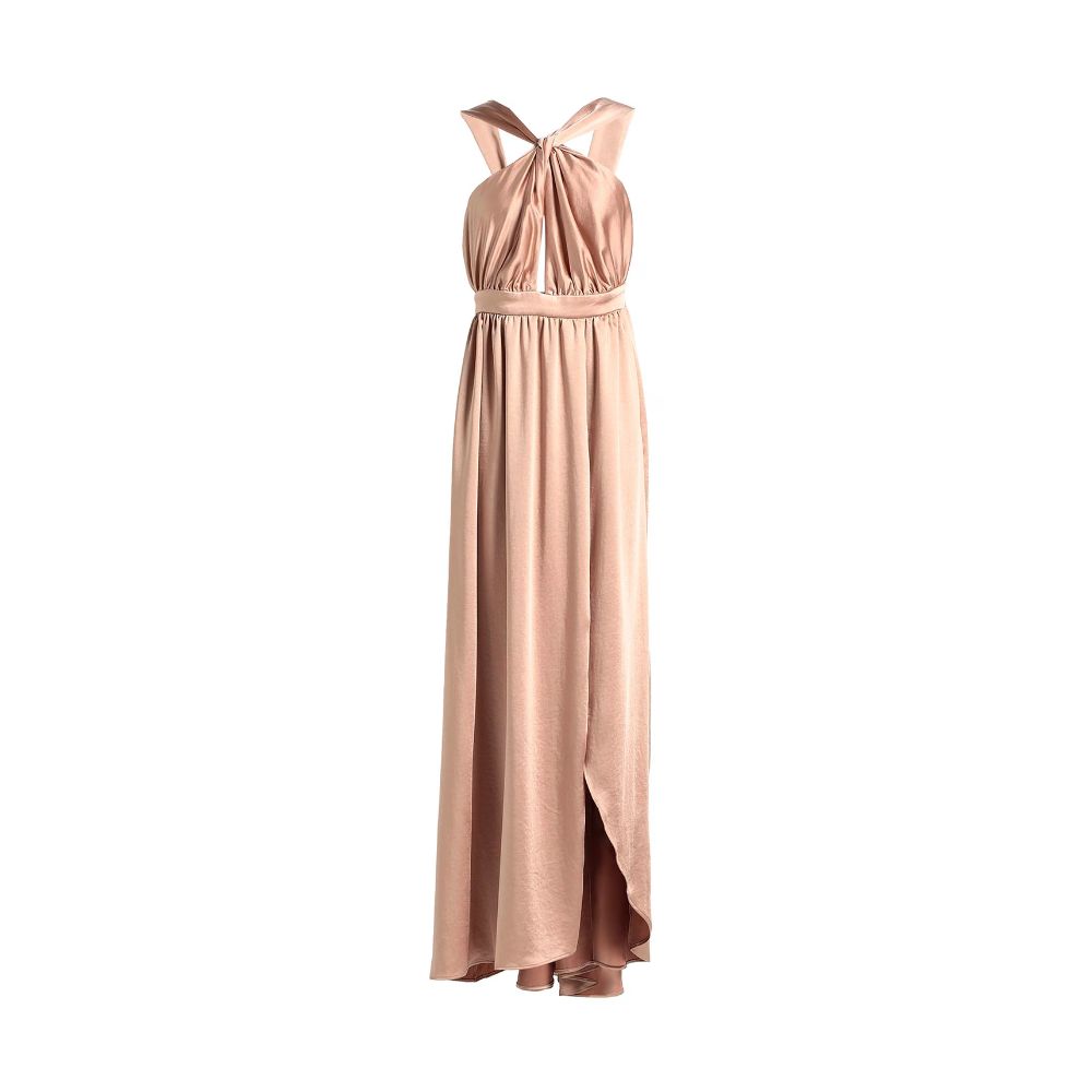 Pink Polyester Dress