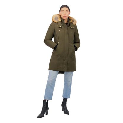 Army Cotton Women Parka Coat