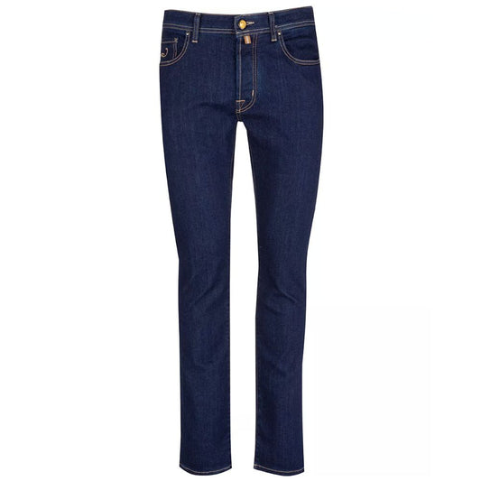 Elegant Dark Blue Bard Jeans