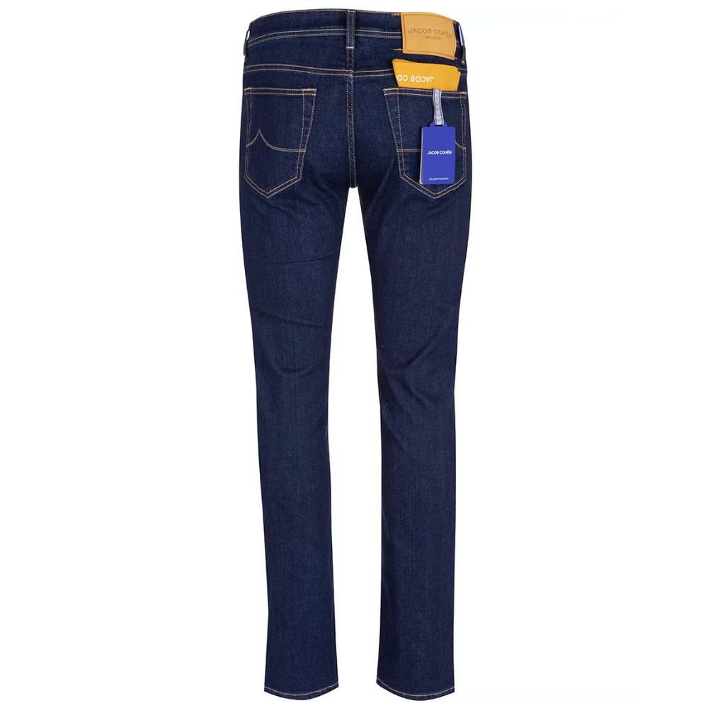 Elegant Dark Blue Bard Jeans