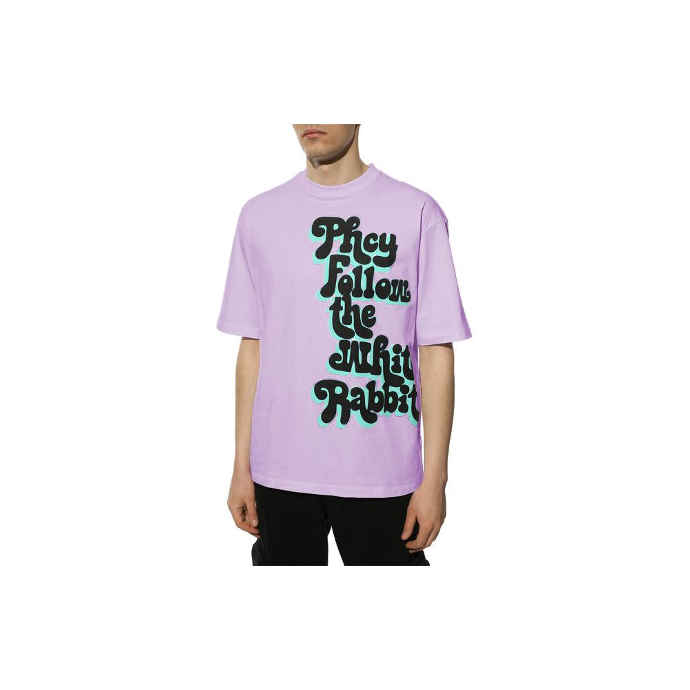 Purple Cotton Men's T-Shirt