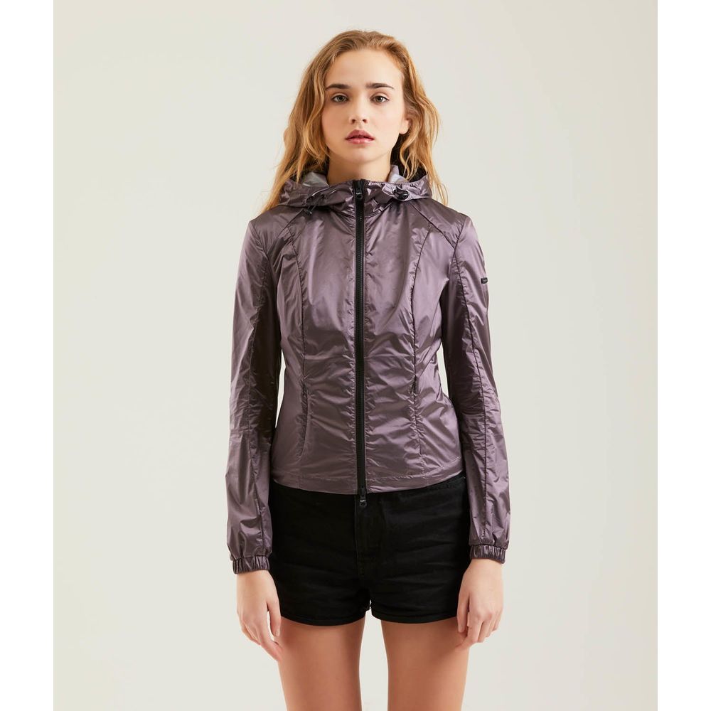 Pink Polyamide Women's Jacket