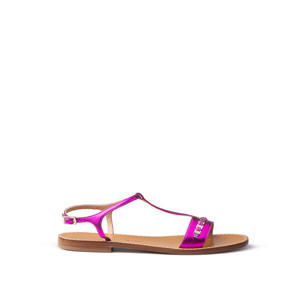 Elegant Purple Summer Sandals