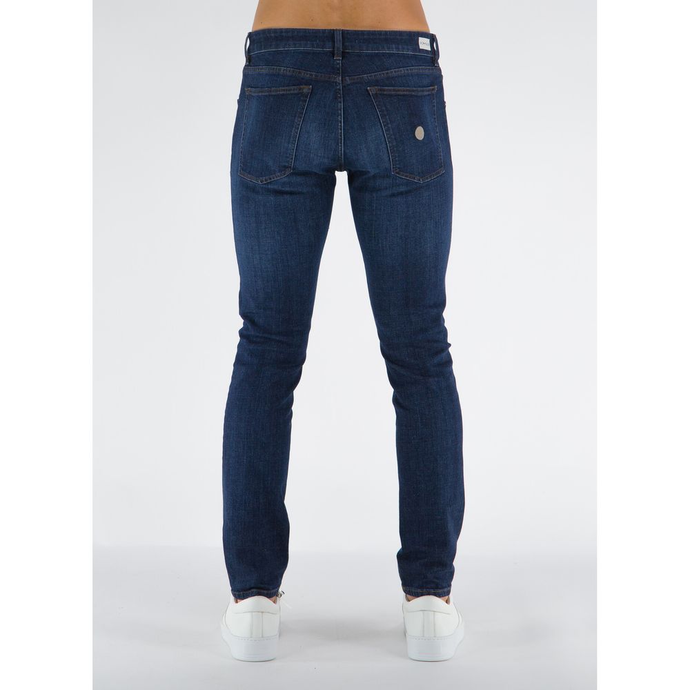 Blue Cotton Men's Jeans