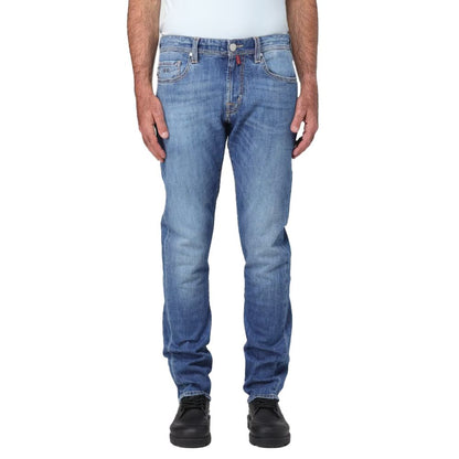 Blue Cotton Men's Jeans