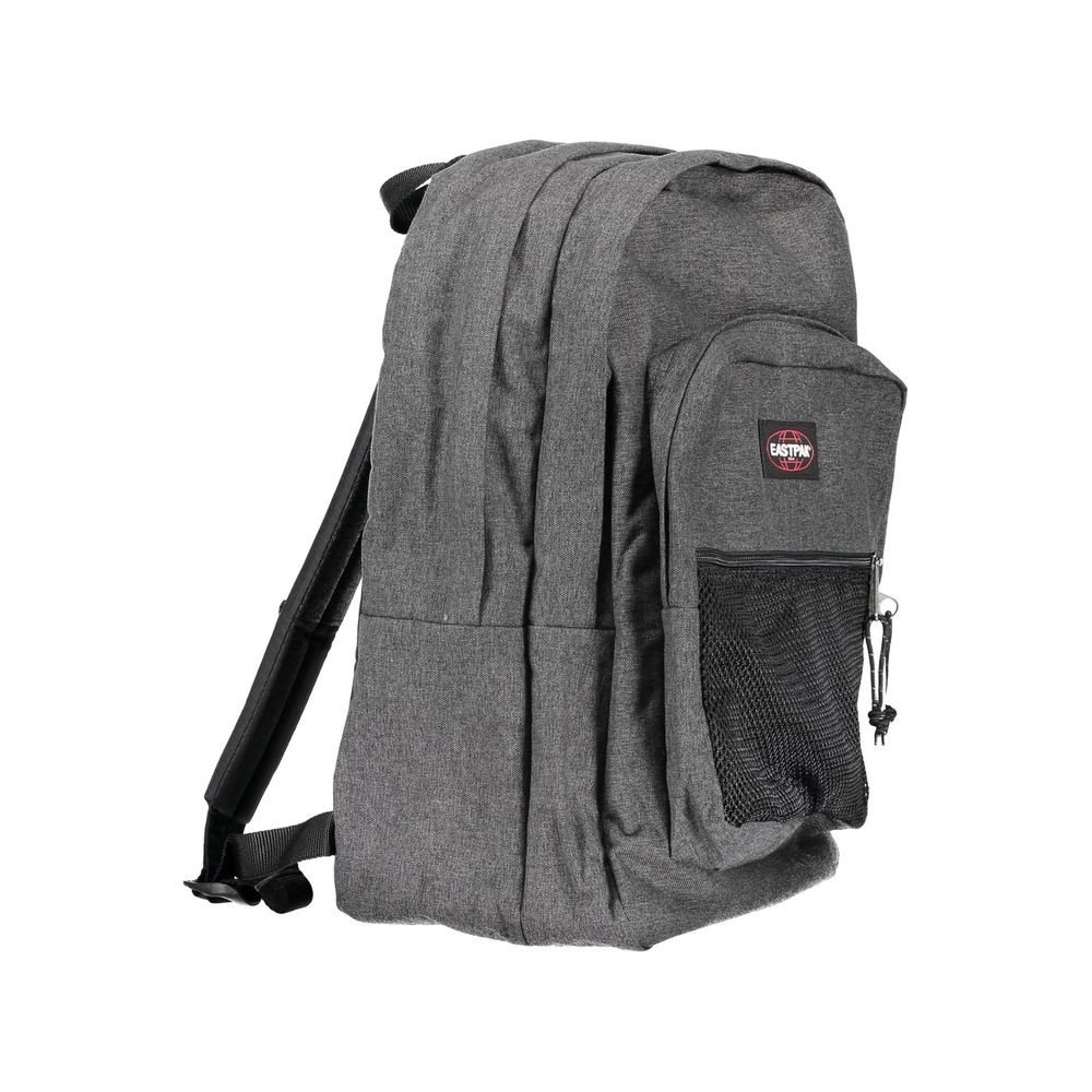 Gray Polyamide Backpack