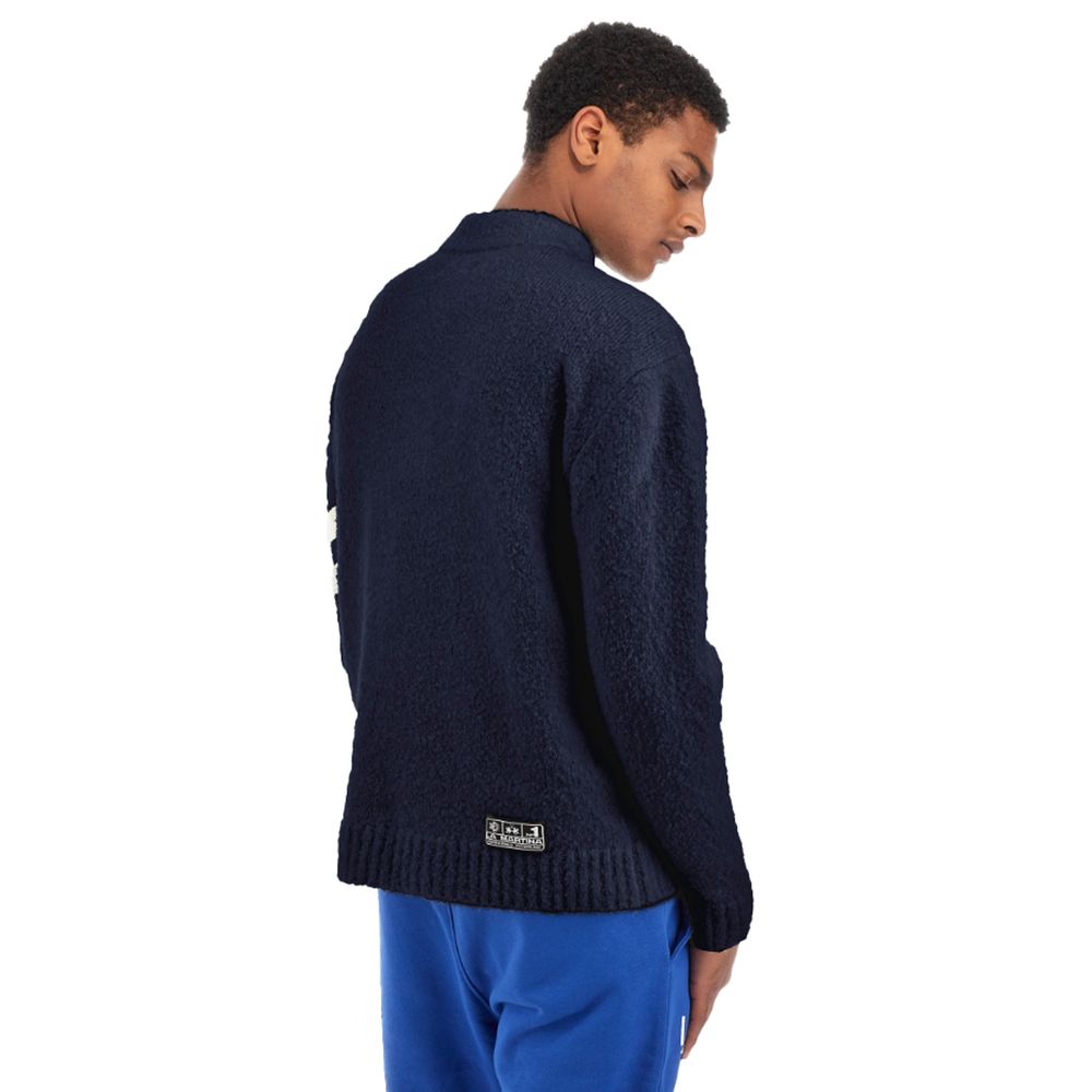 Blue Polyamide Sweater