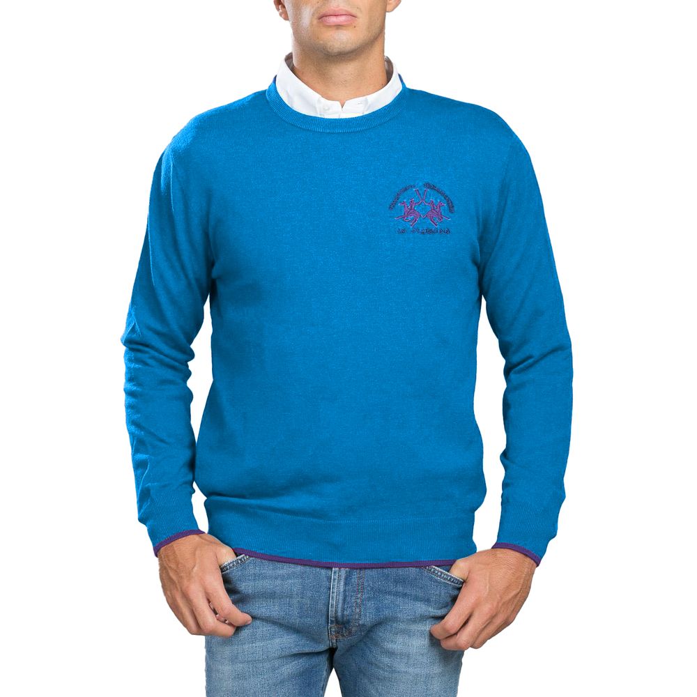 Light Blue Acrylic Sweater