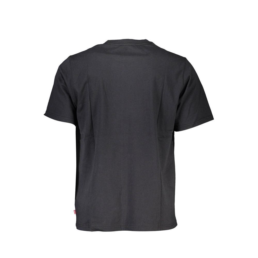 Black Cotton T-Shirt