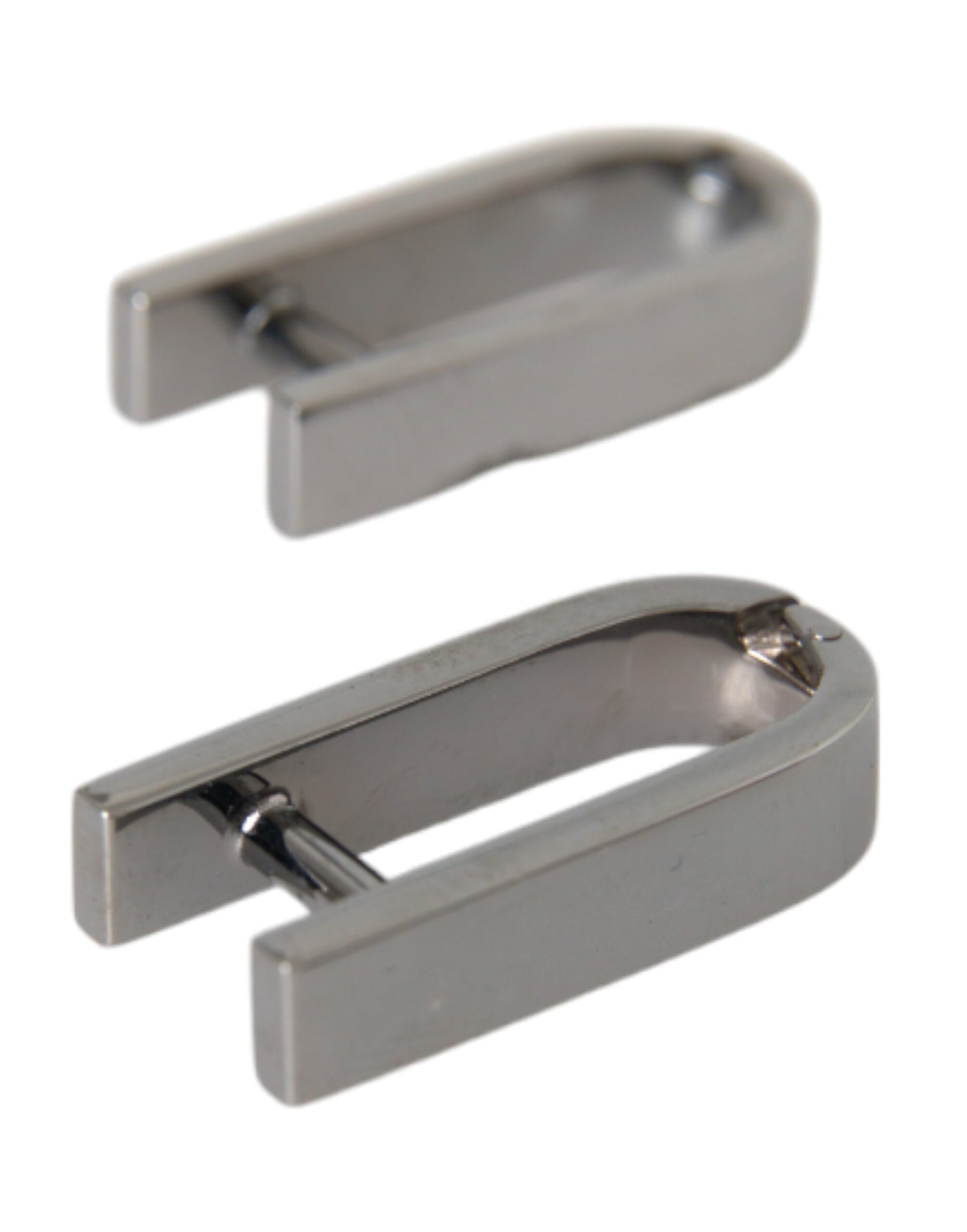 Silver Plated Metal Brass Pin Men Cufflinks