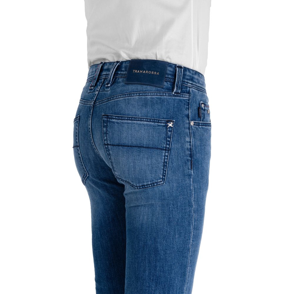 Blue Cotton Men's Jeans