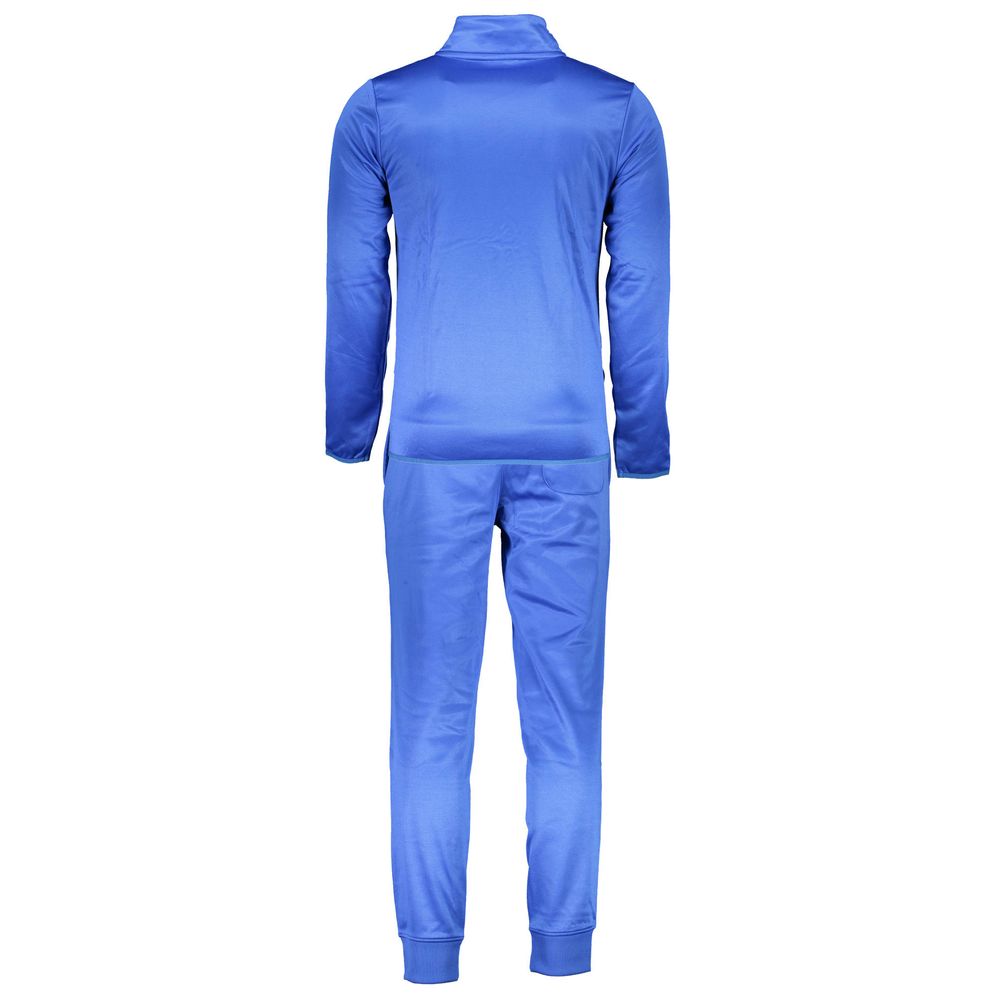 Blue Polyester Men Sweater