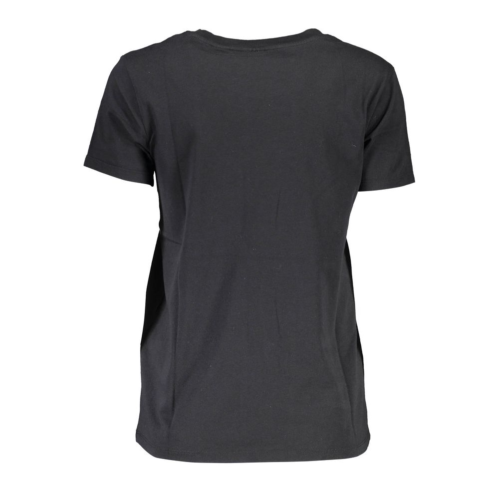 "Black Cotton Women Top"