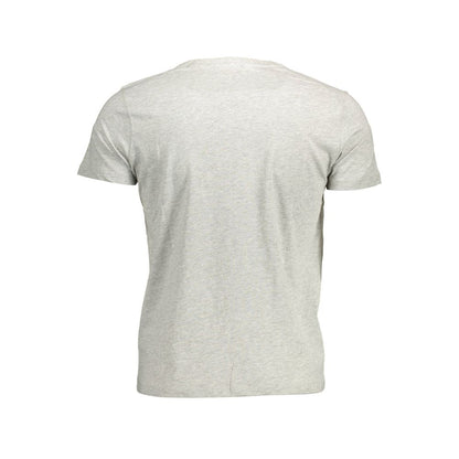 Gray Cotton Men TShirt