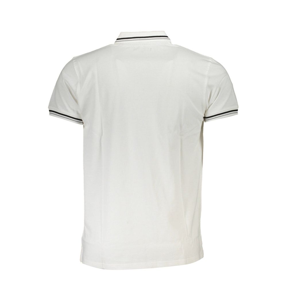 White Cotton Polo Shirt