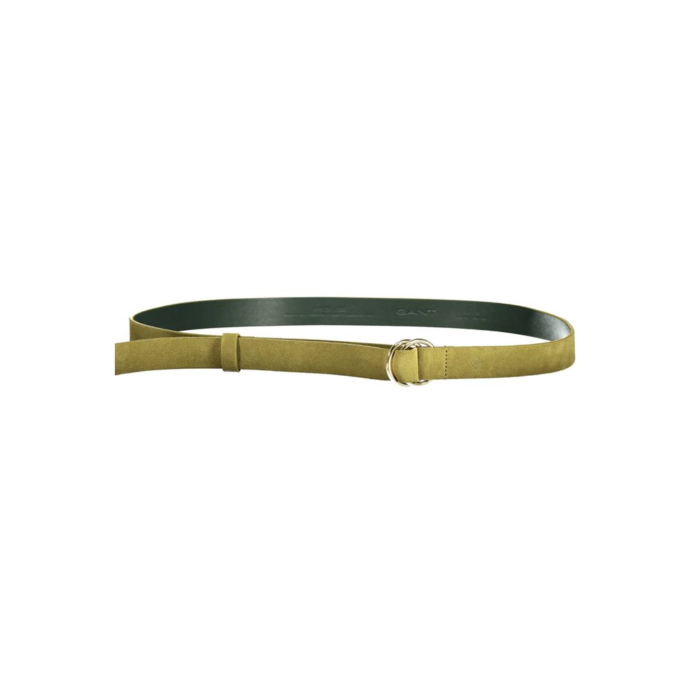 Green Leather Belt