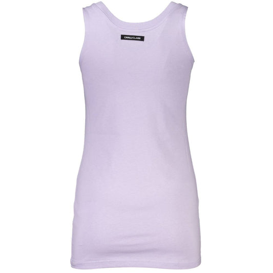 Purple Cotton Women Top