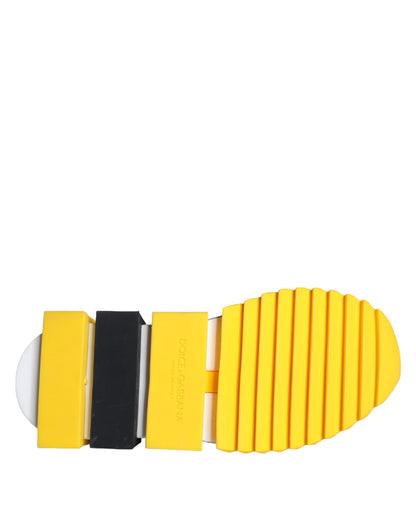 Yellow Sorrento Crystals Sneakers Womens Shoes