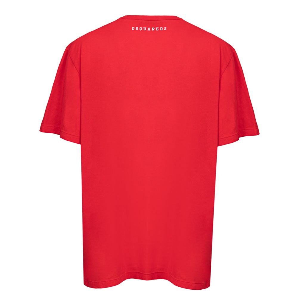 Red Cotton T-Shirt