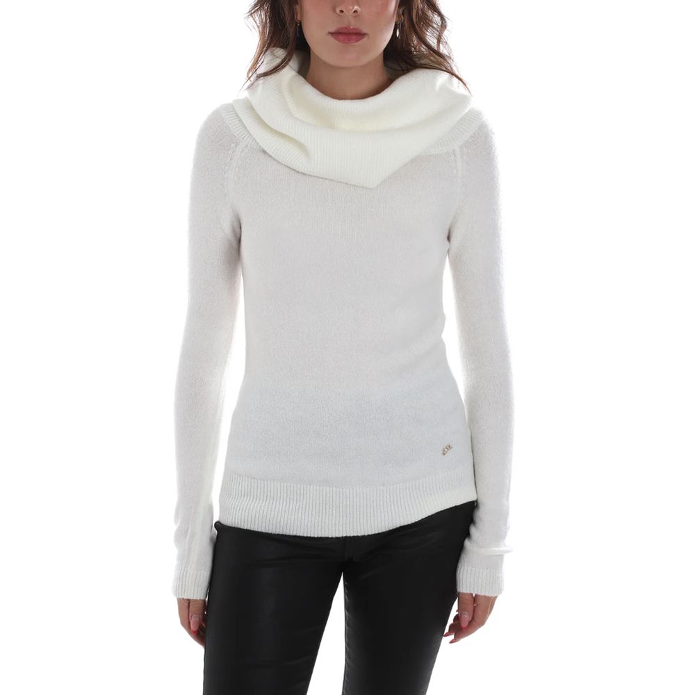 White Viscose Sweater