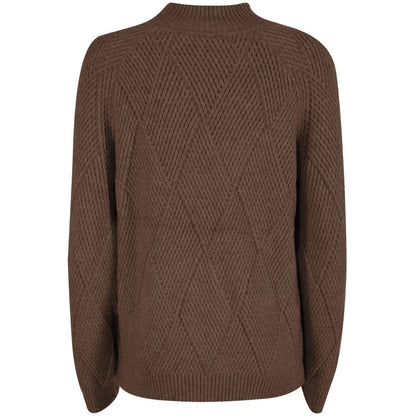 Brown Acrylic Sweater