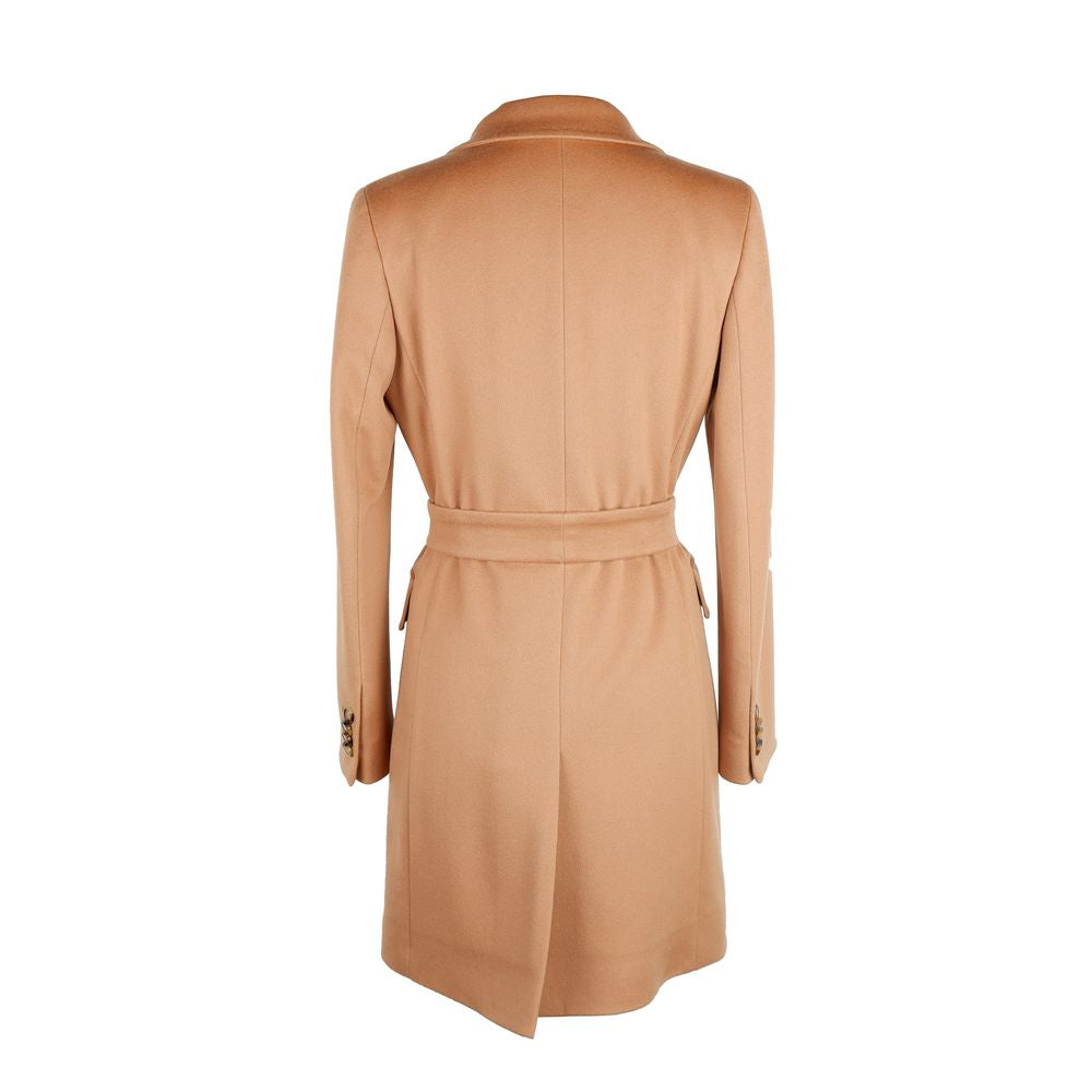 Beige Cashmere Jackets & Coat