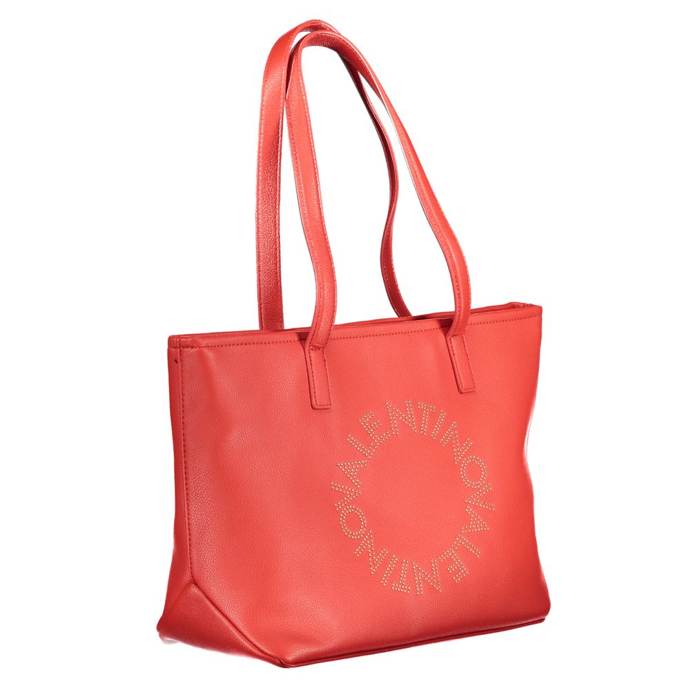 Red Polyethylene Handbag