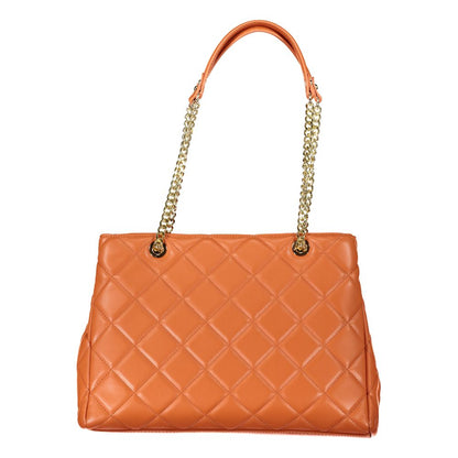 Orange Polyethylene Handbag