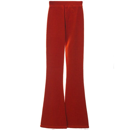 Red Cotton Jeans & Pant