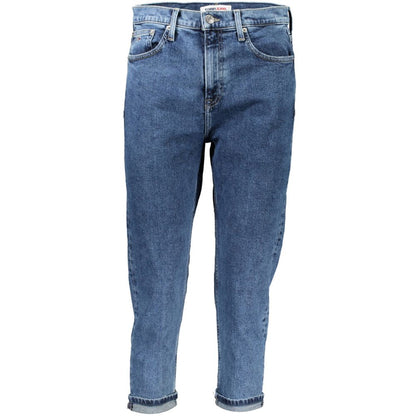 Blue Cotton Jeans & Pant