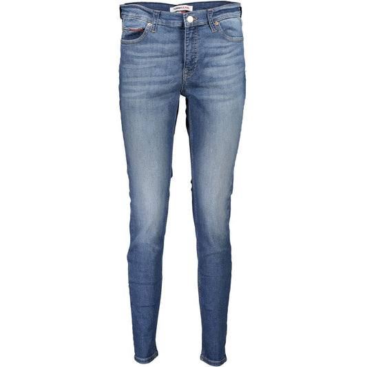 Blue Cotton Jeans & Pant