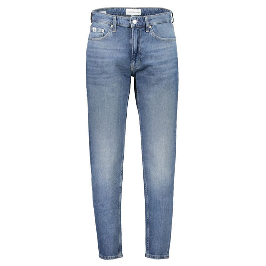 Blue Cotton Jeans & Pant