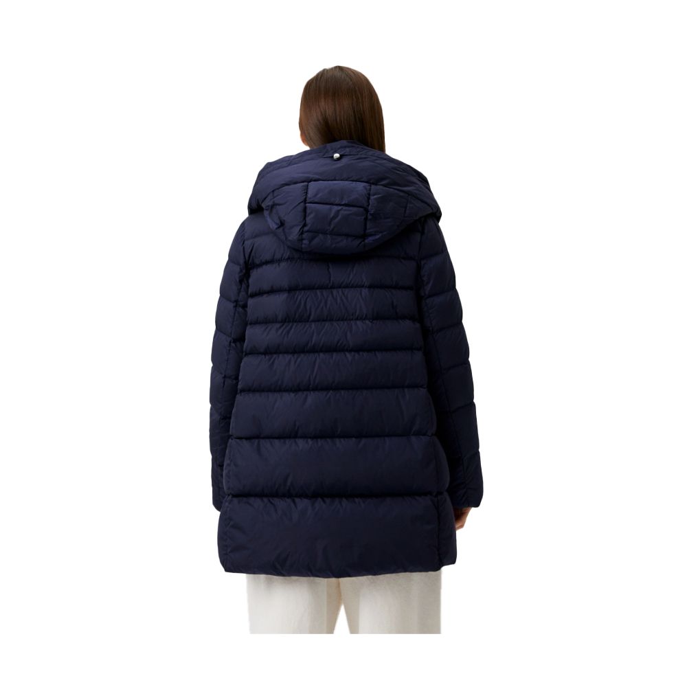 Blue Nylon Women Jacket