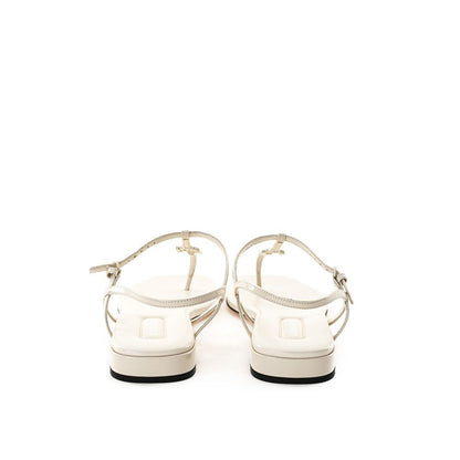 Beige Vernice Sandal