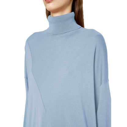 Light Blue Silk Sweater