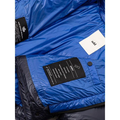 Blue Polyamide Jackets & Coat