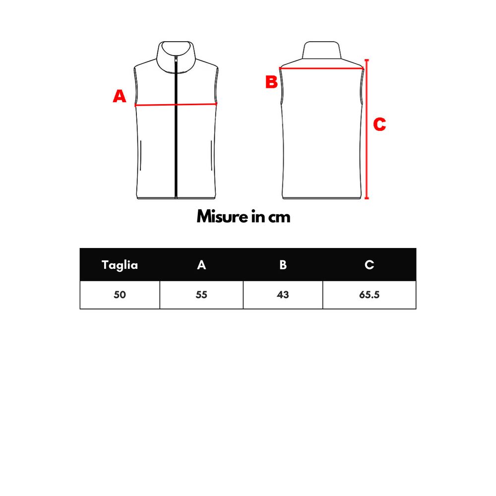 Brown Polyamide Vest